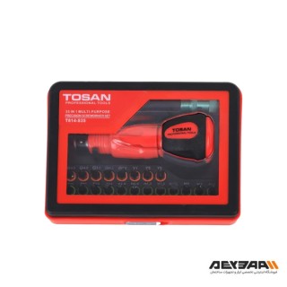 مجموعه 35 عددی پیچ گوشتی توسن مدل T814-S35