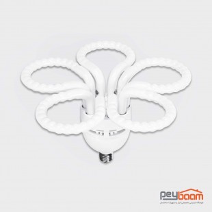 لامپ کم مصرف 105 وات پارس شعاع توس مدل گل بامبو پایه E27
