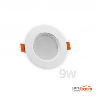 پنل ال ای دی 9 وات دایره ای پارس شعاع توس مدل سولاریس