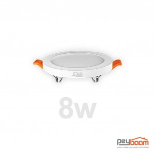 پنل ال ای دی 8 وات پارس شعاع توس مدل اسلیم