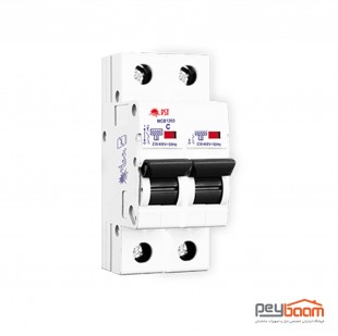 کلید خودکار مینیاتوری یک پل با نول پارس شعاع توس مدل C32A