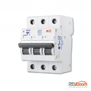 کلید خودکار مینیاتوری سه پل پارس شعاع توس مدل C63A