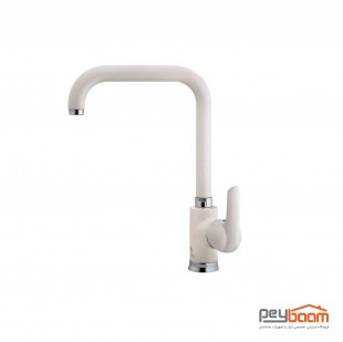 شیر ظرفشویی آشپزخانه درخشان مدل وایت کاج
