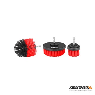 مجموعه 3 عددی فرچه پلاستیکی سر دریلی رونیکس مدل RH-9959