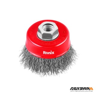 فرچه کاسه ای رونیکس مدل RH-9940 سایز 75 میلی متری