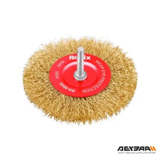 فرچه سر دریلی تخت رونیکس مدل RH-9945 سایز 100 میلی متری