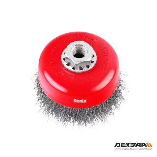 فرچه کاسه ای رونیکس مدل RH-9941 سایز 100 میلی متری