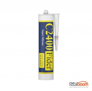 چسب سیلیکون درزگیر فیدر مدل C2400 حجم 250 میلی لیتر