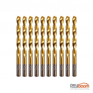 مجموعه 10 عددی مته آهن TJ مدل HSS سایز 6 میلی متر