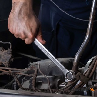 آچار یکسر تخت یکسر رینگی رونیکس مدل RH-2122 سایز 22