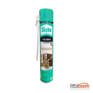 اسپری فوم پلی اورتان سیستا حجم 750 میلی لیتر