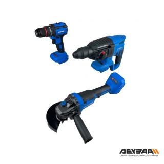 کیت شارژی براشلس 3 عددی ویوارکس مدل VR2403-BCK