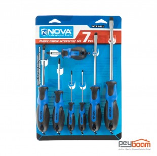 مجموعه 7 عددی پیچ گوشتی نووا مدل NTS 1651