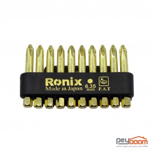 مجموعه 10 عددی سری پیچ گوشتی رونیکس مدل RH-5403