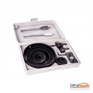 مجموعه 18 عددی مته گردبر فروید