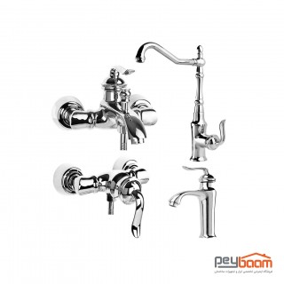 ست شیرآلات شیذر مدل مینیاتور