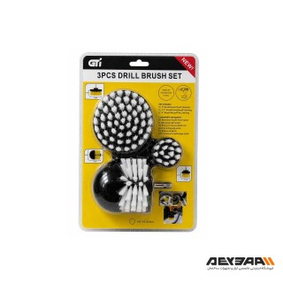 مجموعه 3 عددی فرچه پلاستیکی سر دریلی GTi مدل 635