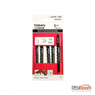 تیغ اره عمود بر چوب توسن مدل T244-100 بسته 5 عددی
