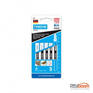 تیغه اره عمود بر چوب نووا مدل NTB 2361 بسته 5 عددی