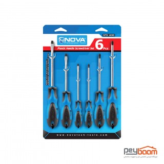 مجموعه 6 عددی پیچ گوشتی نووا مدل NTS 1650