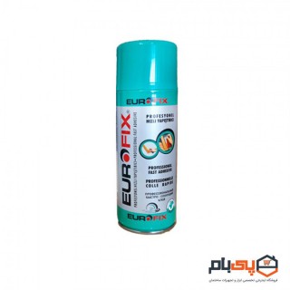 اسپری چسب فوری 123 یوروفیکس مدل Professional حجم 400 میلی لیتر