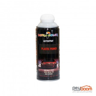 اسپری رنگ آستر پلاستیک دوپلی کالر حجم 400 میلی لیتر