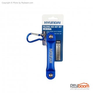 مجموعه 8 عددی آچار آلن فانتزی هیوندای HC806A