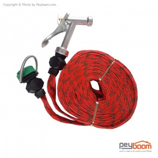 آبپاش و شلنگ 15 متری باغبانی جیالی مدل PB15