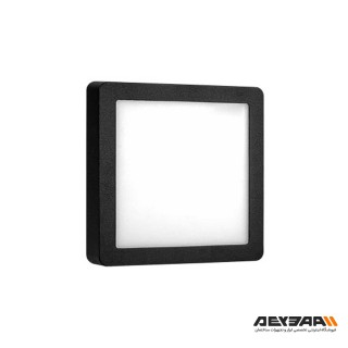 پنل لایت ال ای دی 30 وات روکار (بدنه مشکی) پارس شعاع توس مدل رونا 20x20