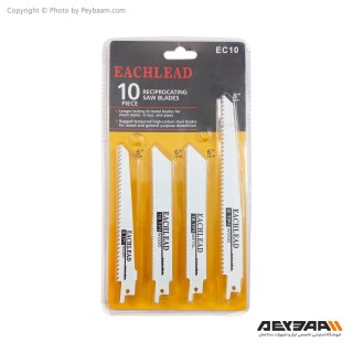 مجموعه 10 عددی تیغ اره افقی بر EACHLEAD مدل EC10