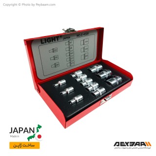 مجموعه 11 عددی آچار ستاره ای لایت مدل E-4320