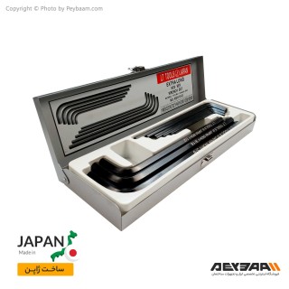 مجموعه 10 عددی آچار آلن بلند لایت مدل KDH 10-S