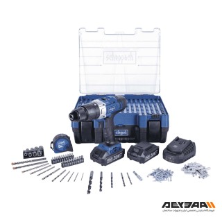 مجموعه 206 عددی دریل شارژی چکشی شپخ مدل DTB20PROS