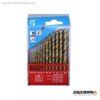 مجموعه 13 عددی مته P مدل B13