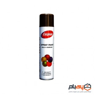 اسپری رنگ مشکی براق کاسپین وزن 295 گرم