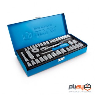 مجموعه 40 عددی آچار بکس نووا مدل NTS 7002
