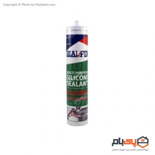 چسب سیلیکون درزگیر چندکاره سیل فیکس وزن 280 گرم