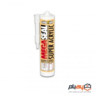 چسب سیلیکون سوپر اکرلیک درزگیر غفاری مدل Mega Seal حجم 310 میلی لیتر
