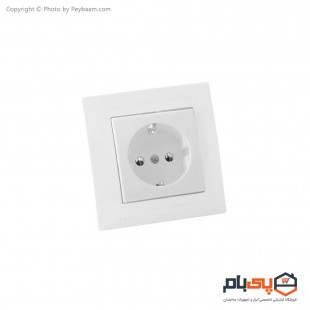 پریز برق ارت دار ثابت الکتریک مدل پاور