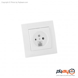 پریز و سوکت تلفن ثابت الکتریک مدل پاور