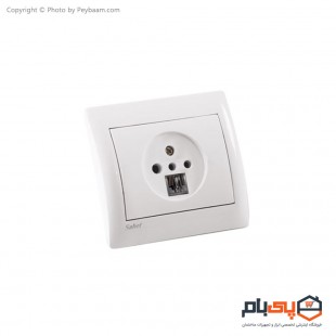 پریز و سوکت تلفن ثابت الکتریک مدل پویان