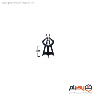 اسپیسر کلمپ فیکس اسپیکو مدل CF40 بسته 1000 عددی