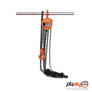 جرثقیل زنجیری دستی نک مدل 10 تن با زنجیر 6 متری