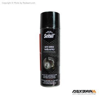 اسپری روان کننده گریس مایع سلسیل (Selsil) حجم 500 میلی لیتر