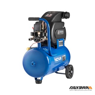 کمپرسور باد 25 لیتری نووا مدل 9025
