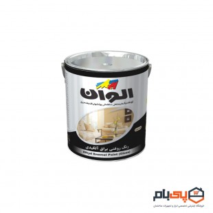 رنگ روغنی براق آلکیدی الوان مدل ALCO-2007 حجم 250 سی سی