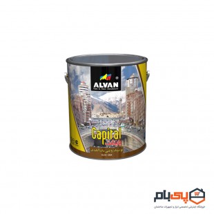 رنگ روﻏﻨﯽ مات آﻟﮑﯿﺪی ﭘﺎﯾﺘﺨﺖ الوان مدل ALCO-2024 حجم کوارت