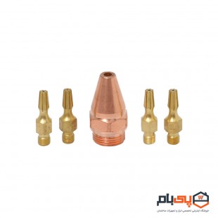 مجموعه نازل برش NZ-01 آروا به همراه 4 عدد سوزن مدل 1210