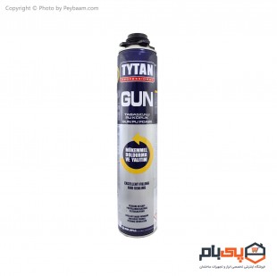 اسپری فوم گان خور تایتان مدل PU حجم 750 میلی لیتر