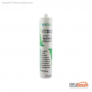 چسب سیلیکون درزگیر پروسیل مدل RT222 حجم 250 گرم